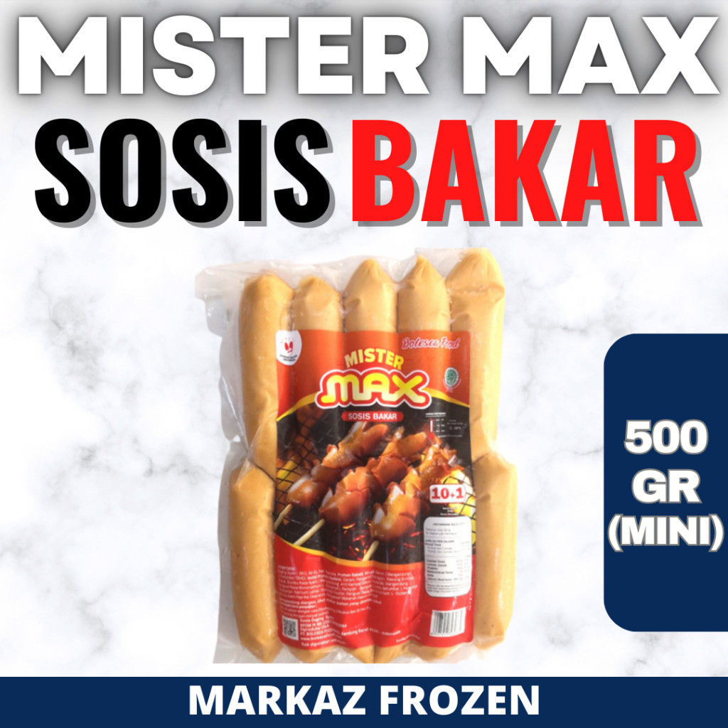 

MISTER MAX SOSIS BAKAR MINI 12BJ (16/Q)