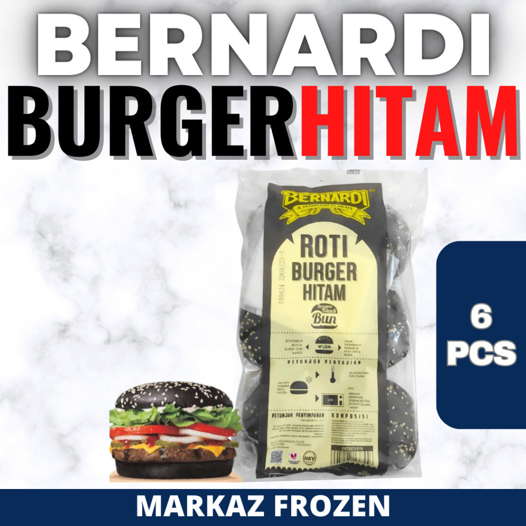 

BERNARDI ROTI BURGER HITAM 6BJ (18/Q)