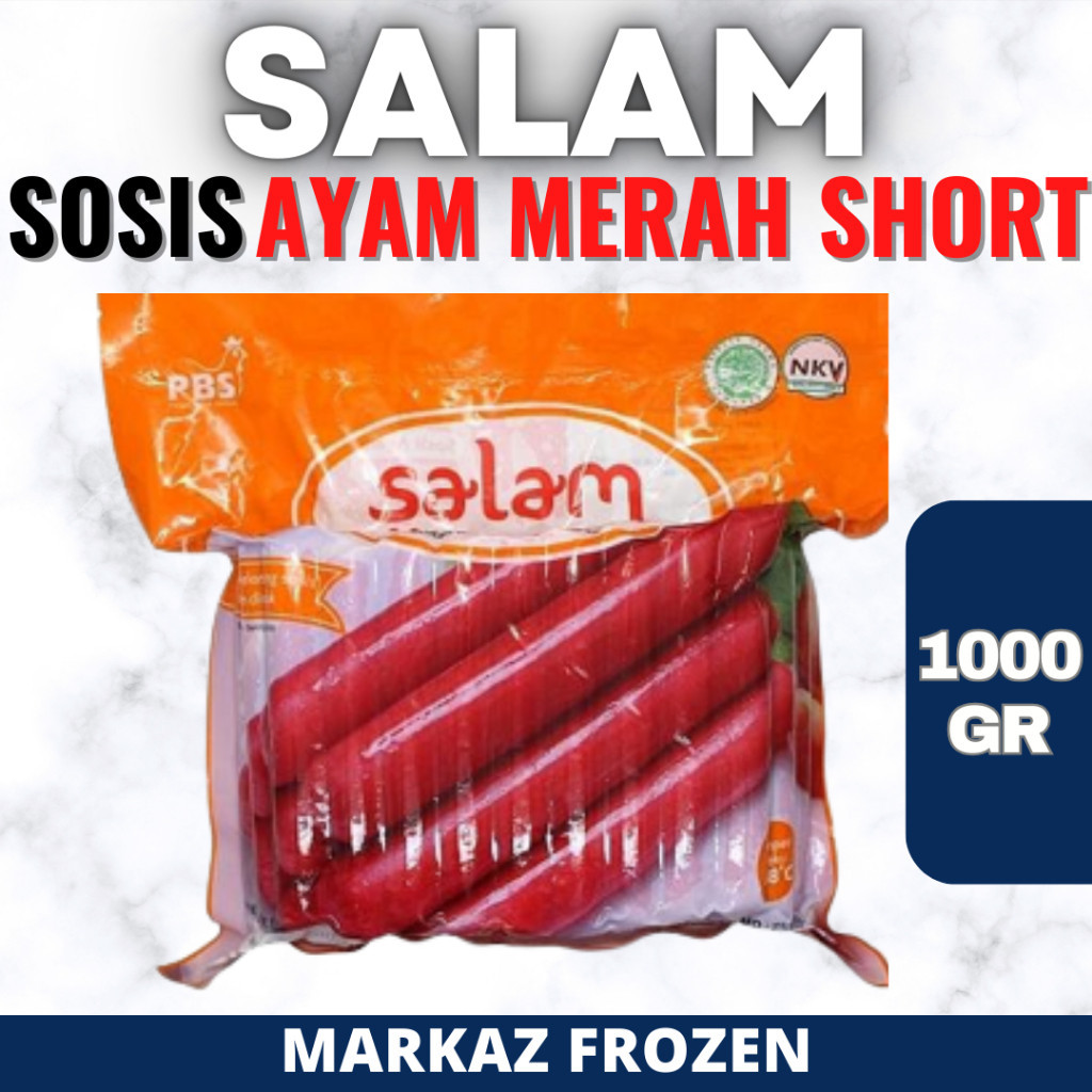 

SALAM SOSIS MERAH SHORT 1KG (10/Q)