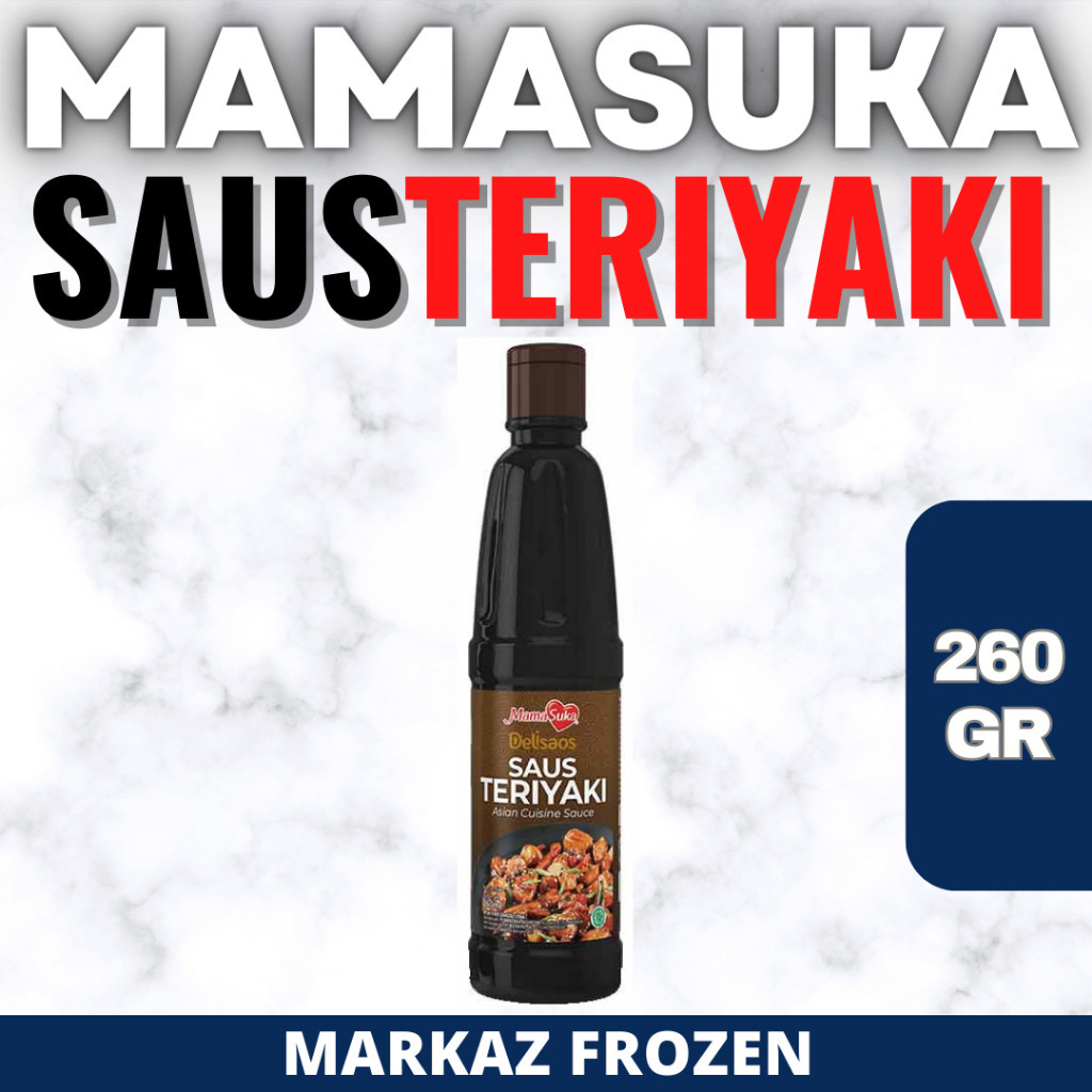 

MAMASUKA DELISAOS TERIYAKI 320ML (12/Q)