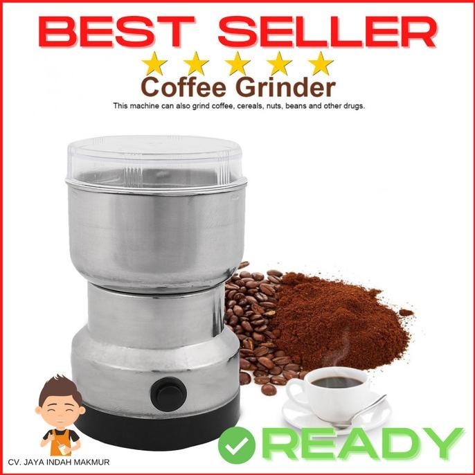 Electric Coffee Grinder Mesin Giling Bubuk Kopi Penggiling Kopi 150W