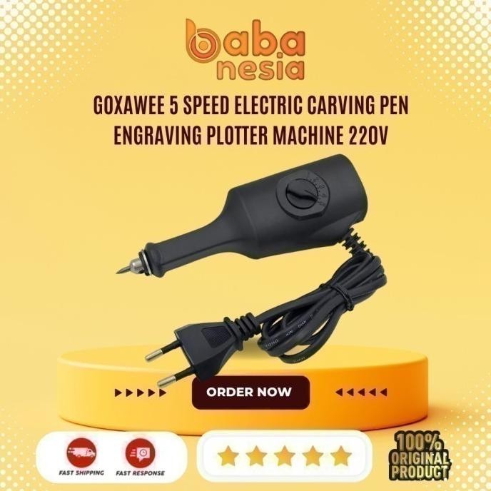 

Goxawee 5 Speed Electric Carving Pen Engraving Plotter Machine 220V