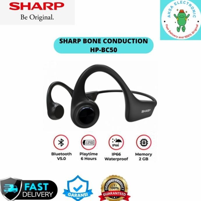 Sharp Bone Conduction HP-BC50 | HEADPHONE WIRELESS