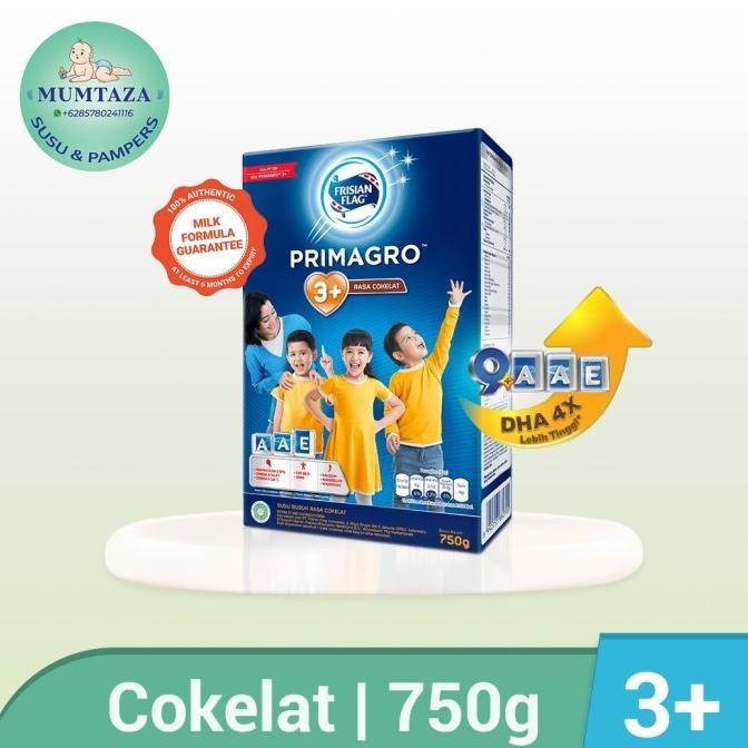 

FRISIAN FLAG Primagro 3+ Cokelat Susu Formula Pertumbuhan Anak 800g GMM