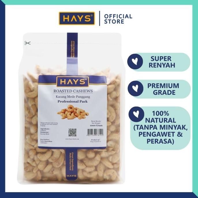 

Kacang Mede Panggang 1 KG /Kacang Mete/ Mente Panggang 1 KG -HAYS