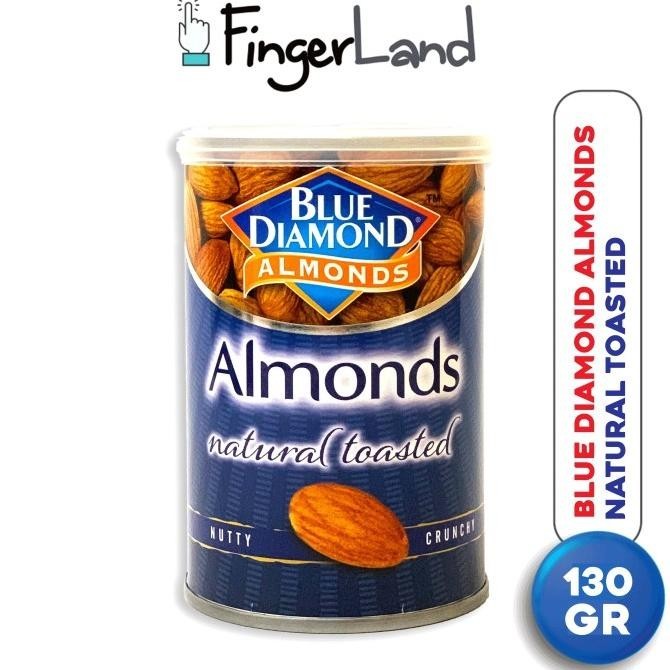 

BLUE DIAMOND Natural Toasted Almonds 130 Gram Kacang Almond Panggang