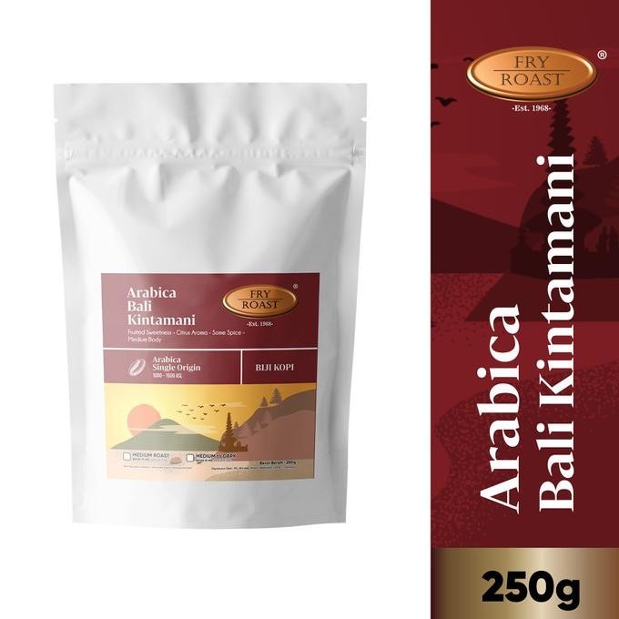 

KOPI ARABIKA BALI KINTAMANI 250 GRAM (BIJI/BUBUK)