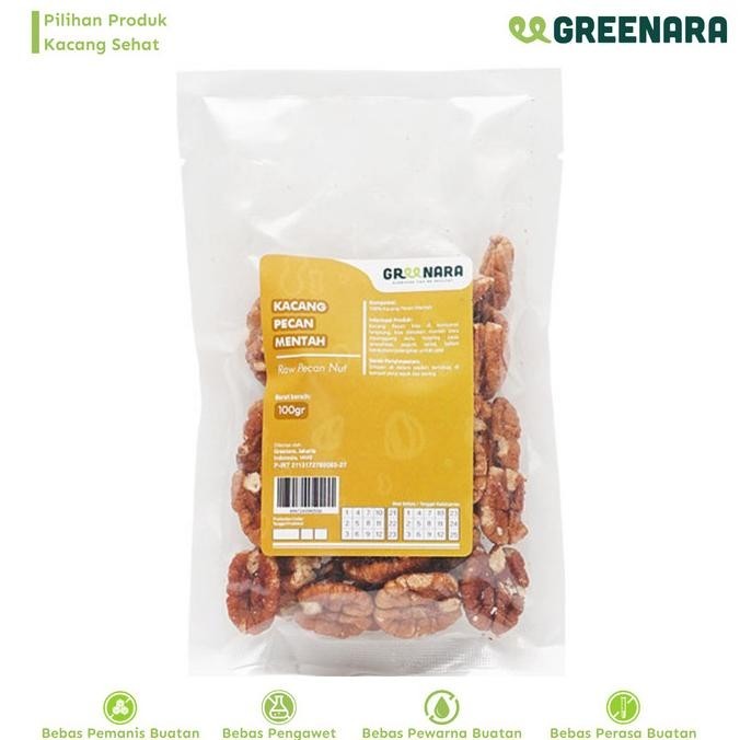 

Kacang Pecan Mentah 100gr / Raw Pecan Nuts