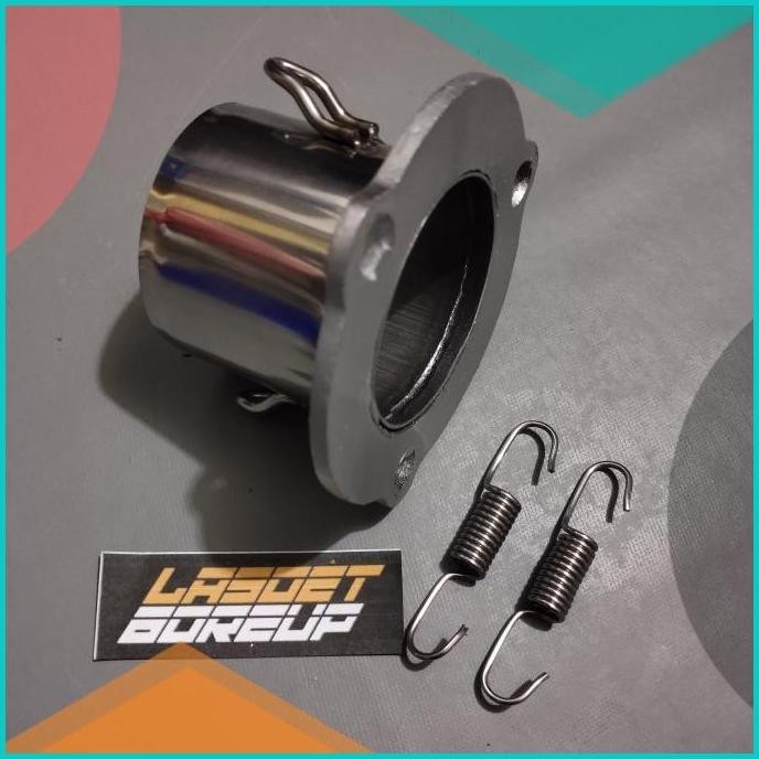 ADAPTOR KNALPOT SLINCER SUPRA X 125 CS1 SONIC CBR OLD CBU INLET 50MM 1
