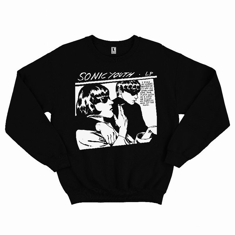 Sweater Sonic Youth Crewneck Sonic Youth