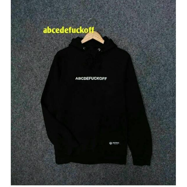Hoodie Abcdefuckyou Fuck Off Distro