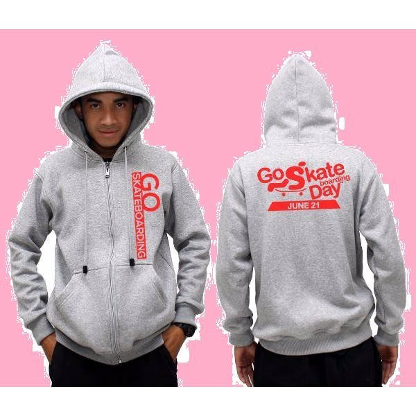 hoodie go skateboard