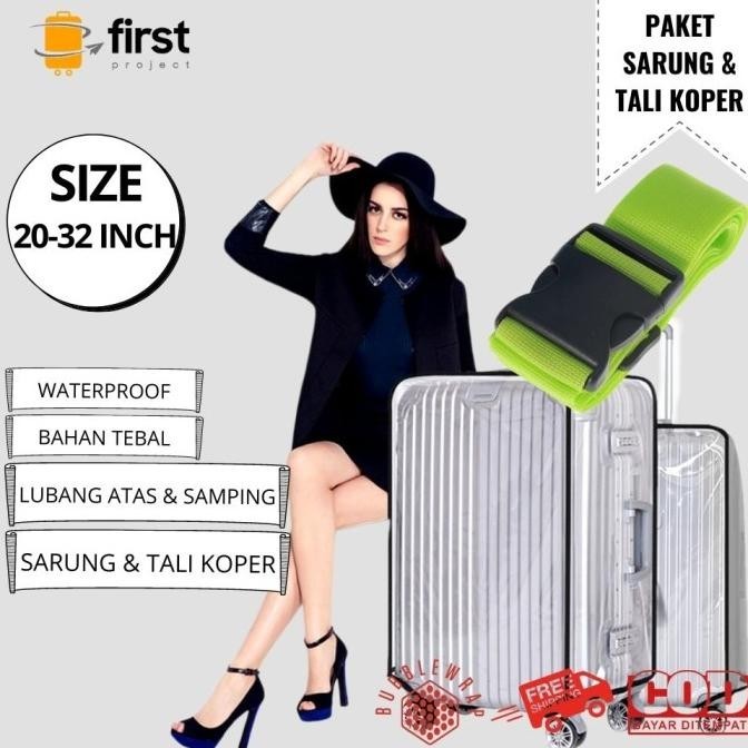 First Project - Paket Pelindung Koper Transparan Tali Koper 30 Inch