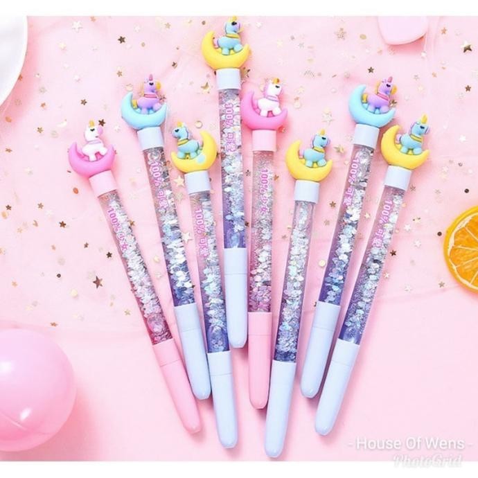 

Trend Pulpen Wand Gliter Isi Air Unicorn - Pulpen Gliter - Pulpen Unicorn Terbaik