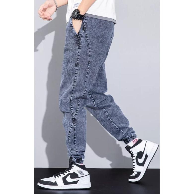 Celana Panjang Tactical Pria Celana Jeans Joger Stretch
