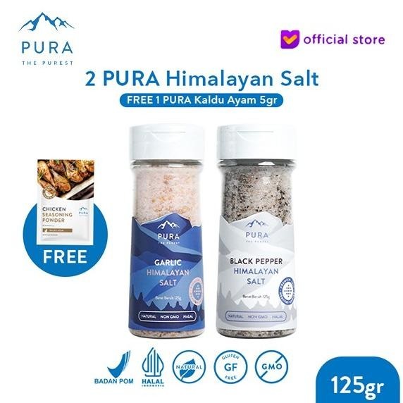 

BUNDLE PURA HIMALAYAN SALT GARLIC AND PEPPER GARAM HIMALAYA NATURAL