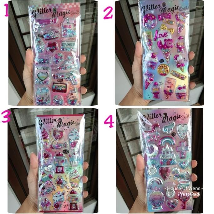 

Trend Sticker Gliter Magic - Sticker Ada Gliter Di Dalam Nya Terbaik