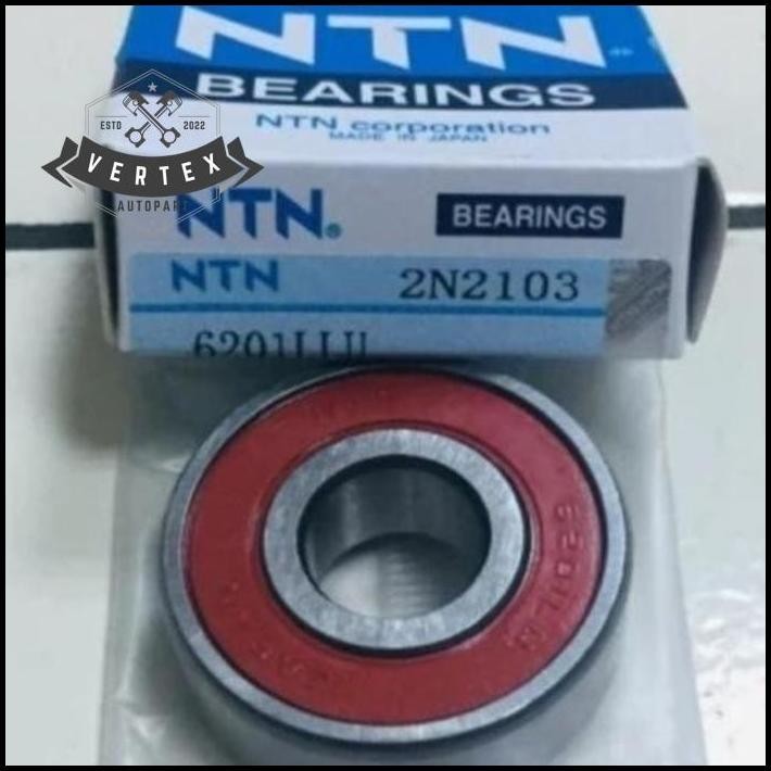 BALL BEARING BERING 6201LLU 6201 LLU NTN ORIGINAL