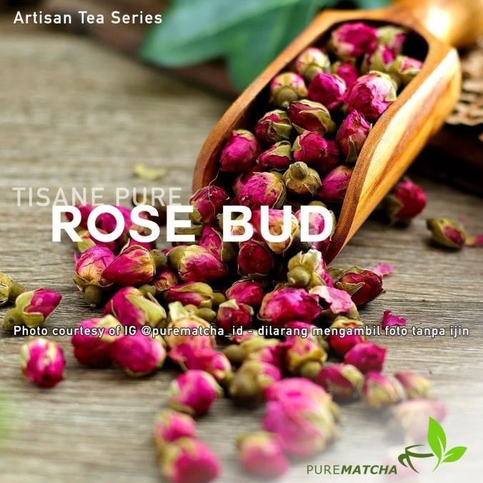 

Artisan Tea Cafe - Pure Rose Bud Bunga Mawar Kering Dried Rosebud 50gr