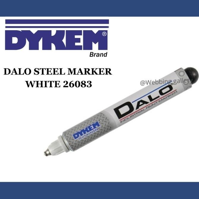 

Dalo Steel marker White / Spidol Dalo putih