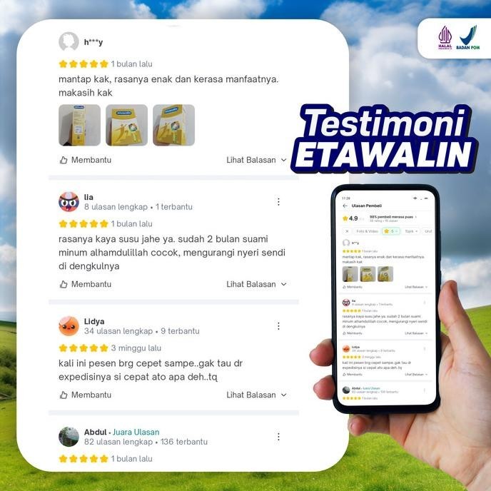 

Susu Etawalin Original atasi Nyeri Sendi dan Tulang PAKET KUAT 3 BOX HTS