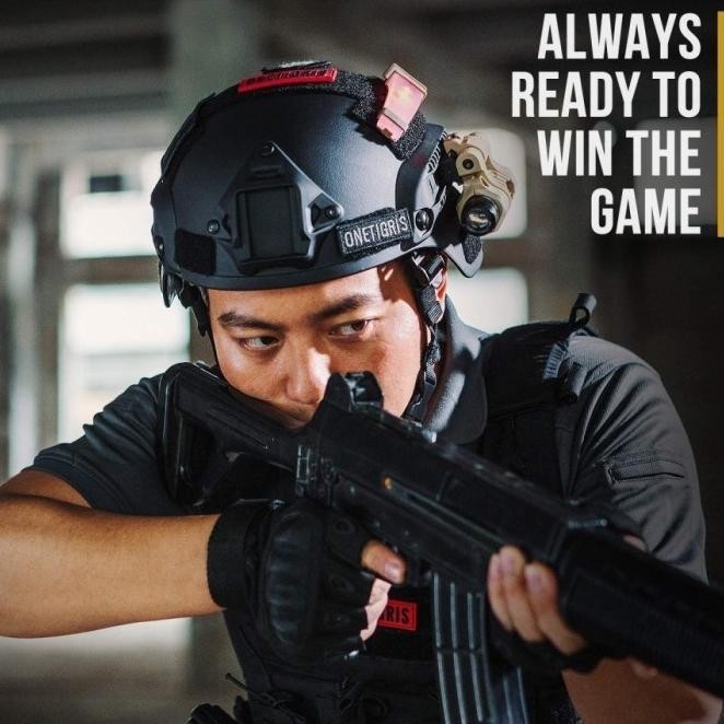 Helm Swat 86 Police / Helm Tactical Military Paintball Original