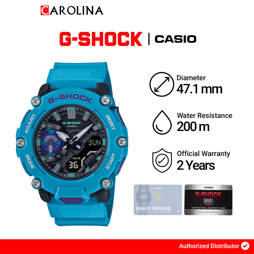 Jam Tangan Casio G-SHOCK GA-2200-2A Pria