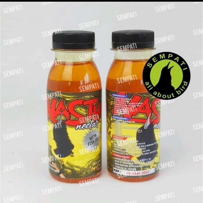 Terlaris Nasty Nectar Nektar Super Pakan Makanan Burung Kolibri Ninja Sogon Se