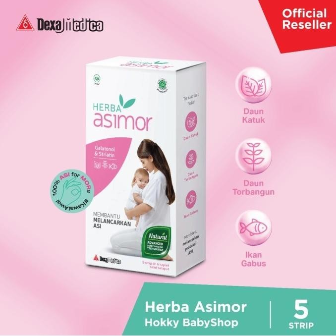 Herba Asimor Asi Booster Pelancar Asli Herbal Isi 30 Tablet