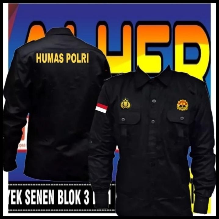 Kemeja Humas Polri Baju Humas Polri Seragam Humas Polri Pdh Humas Polr