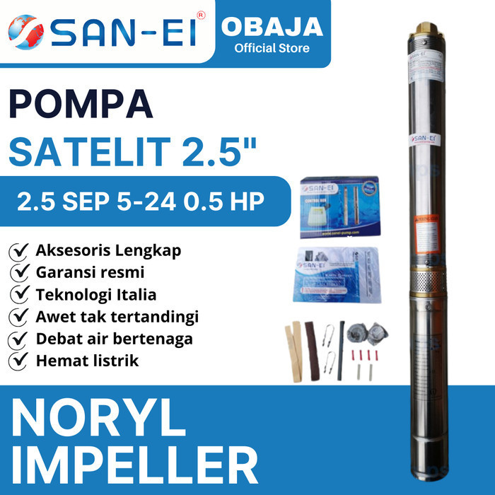 San Ei Pompa Satelit 2.5 Inch 0.5 HP San Ei Noril