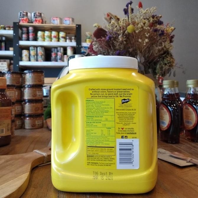 

French'S Classic Yellow Mustard / Mustard Sauce 2.98Kg