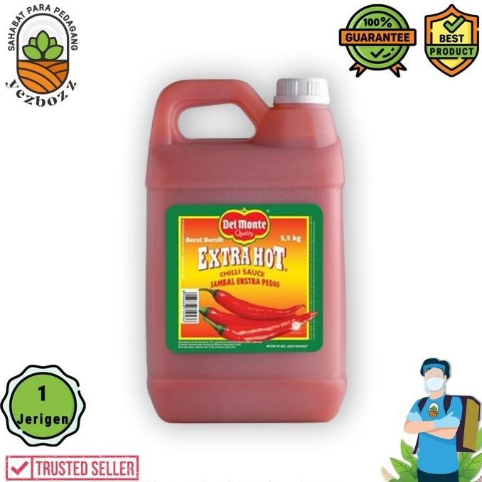 

Saus / Saos Del Monte / Delmonte Extra Hot 1 Jerigen (5,5 Kg)