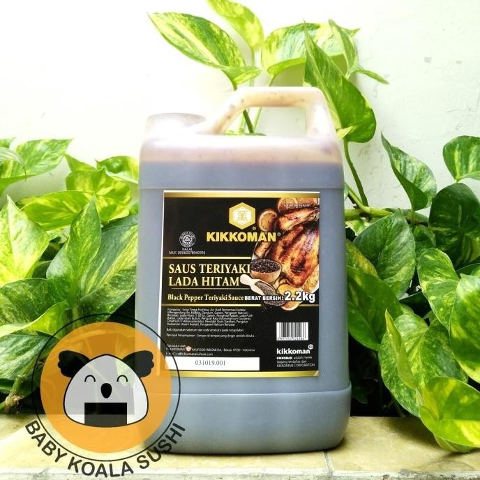 

Kikkoman Teriyaki Lada Hitam 2L | Saus Black Pepper Sauce Blackpepper