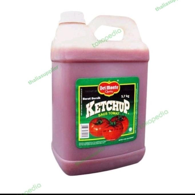 

Delmonte Saus Tomat Galon 5.7Kg Khusus Instant Kurir