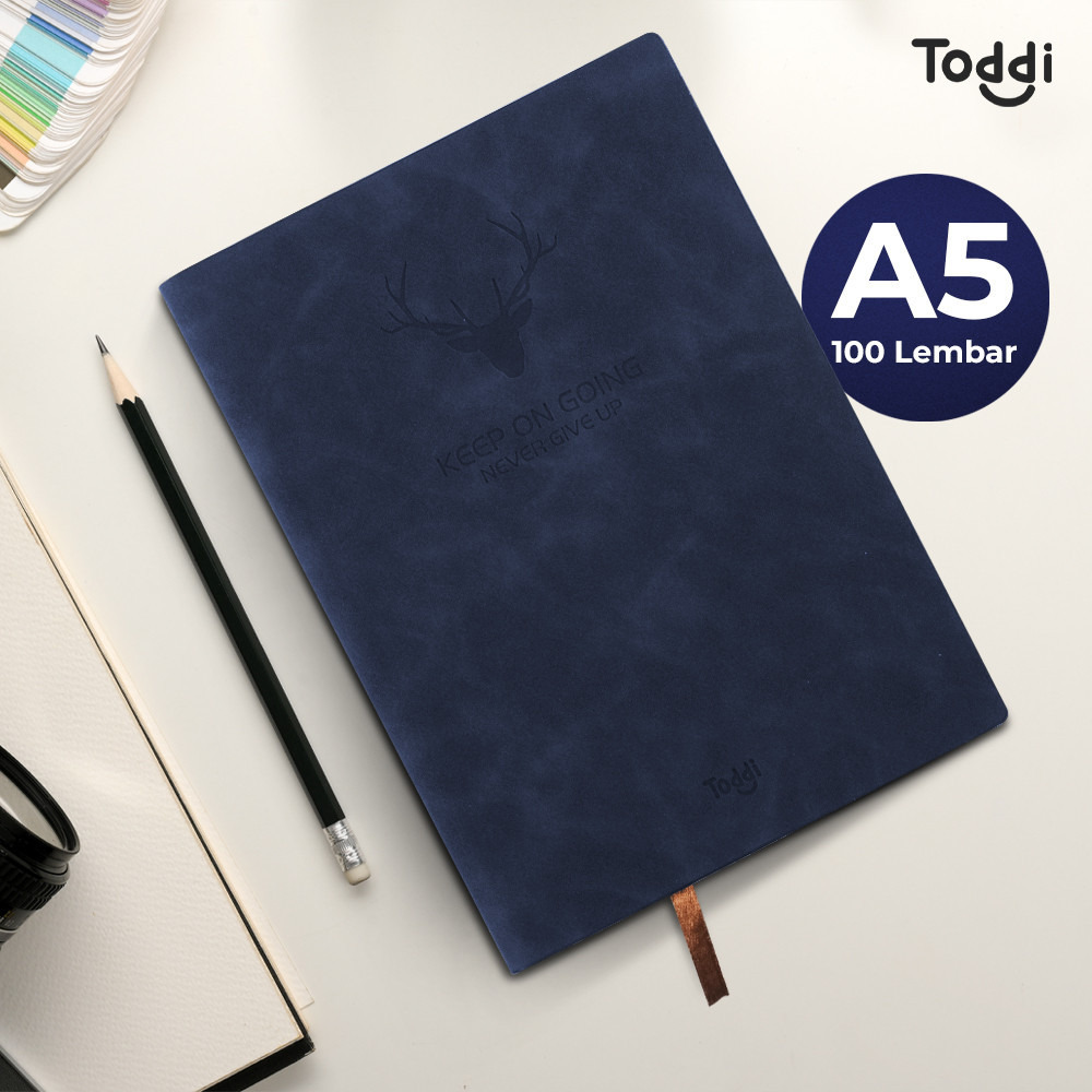 

NEW!! Toddi Buku Catatan Harian Notebook Diary Cover Kulit 100 Lembar