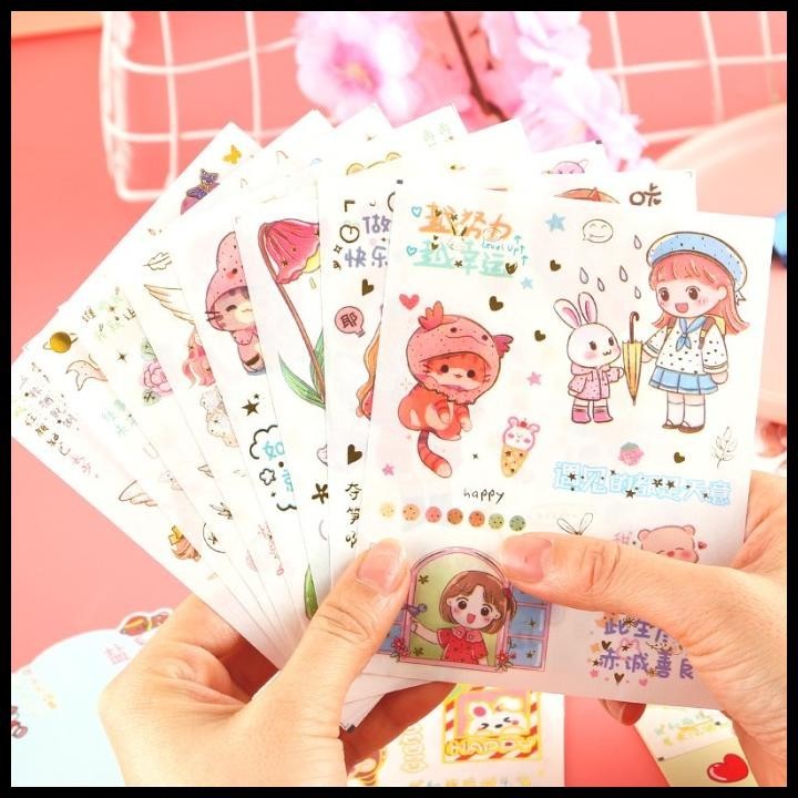 

GRATIS ONGKIR STIKER AESTHETIC KOREA DECORATIF LUCU 4 LEMBAR EKSEKUTIF !!