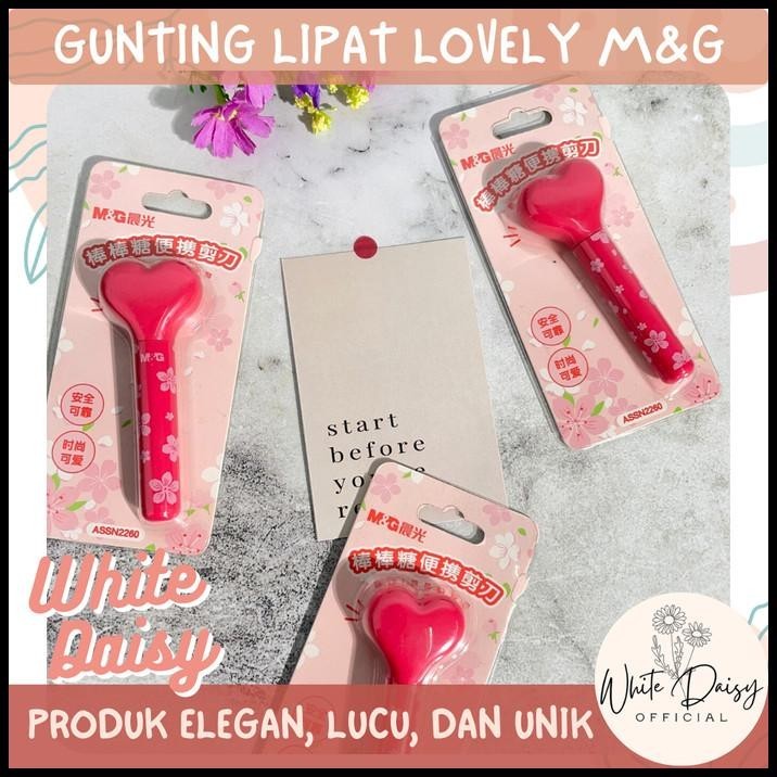 

TERMURAH GUNTING LIPAT LOVELY M&G PREMIUM LOVE PINK LUCU IMUT UNIK BUNGA CINTA !!!