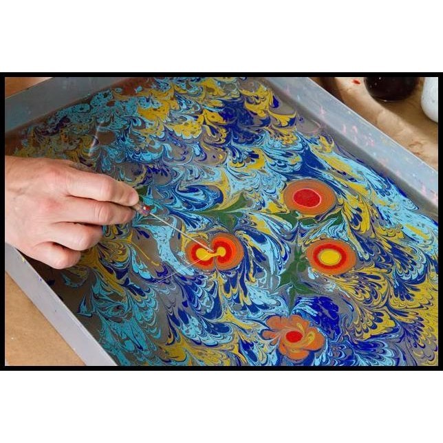 

DISKON TOOKYLAND MARBLING PAINT KIT 6 COLORS ART CRAFT MELUKIS MARBLING !!!!!