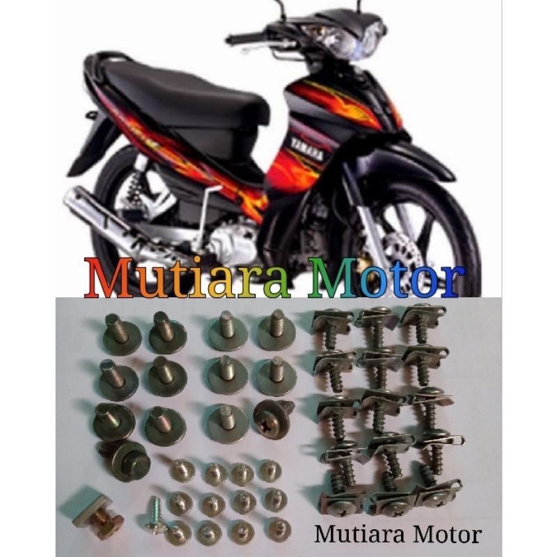 Baut body JUPITER Z Burhan Full set / baut jupiter z burhan full set