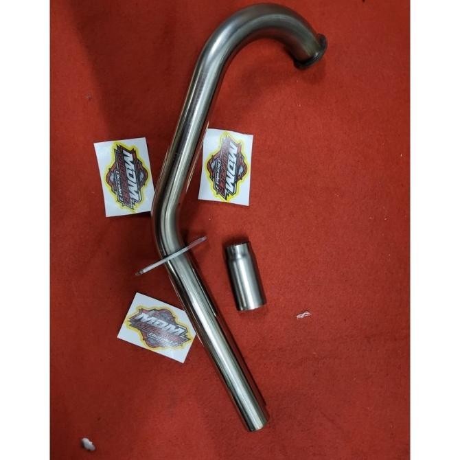 LEHERAN KNALPOT BEAT STREET NEW UKURAN 28 BENDING KOLONG / MDM ALLSPEK