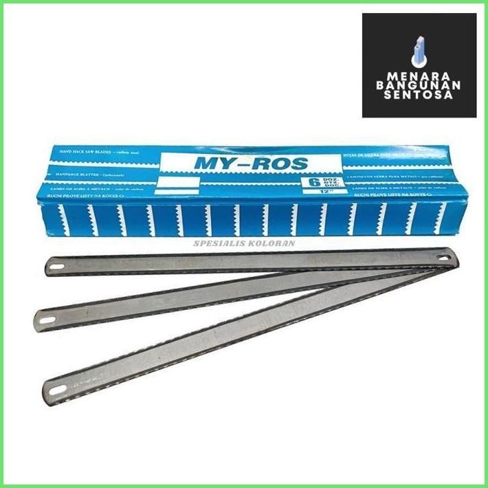 [Sds] Mata Gergaji Besi Double 12 Inch - Mata Stang Gagang Graji Dobel Bolak Balik 2 Sisi Pipa Kayu