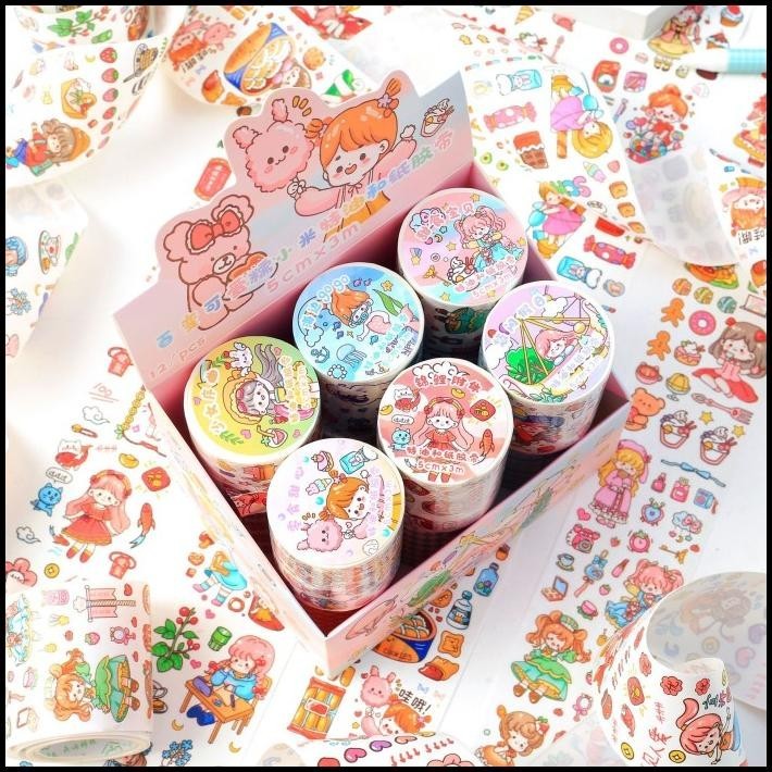 

DISKON ROLL STIKER WASHI KARAKTER SANGAT LUCU !!!!