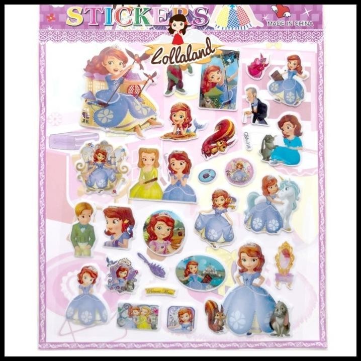 

BEST DEAL STICKER TIMBUL FROZEN PRINCESS SOFIA