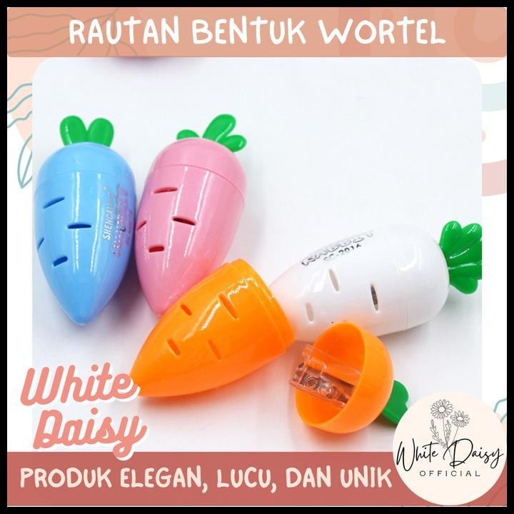 

HOT DEAL RAUTAN BENTUK WORTEL IMUT PREMIUM PERUNCING CARROT SERUTAN SHARPENER !!!!