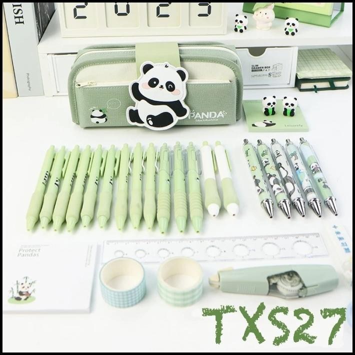 

GRATIS ONGKIR TEMPAT PENSIL PANDA AESTHETIC TERBARU PENCIL CASE KOTAK PENSIL BESAR !!