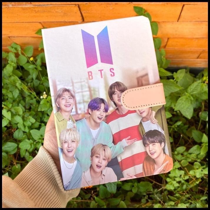 

DISKON NOTEBOOK BTS KPOP IDOL BT21 BUKU TULIS A5 MAGNETIC DIARY ARMY