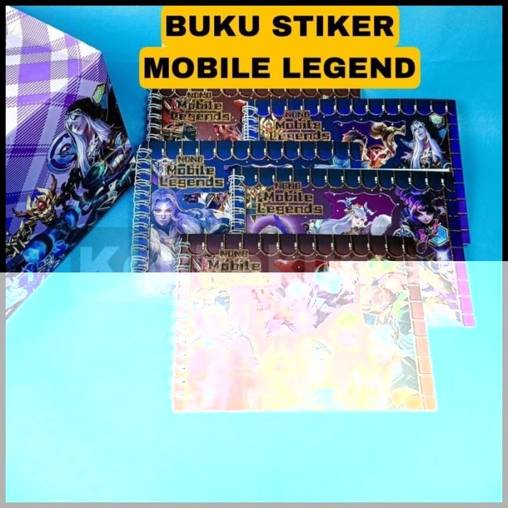 

TERMURAH ( KKM ) NONO MOBILE LEGEND BUKU STIKER DAN NOTES !!!!!!!