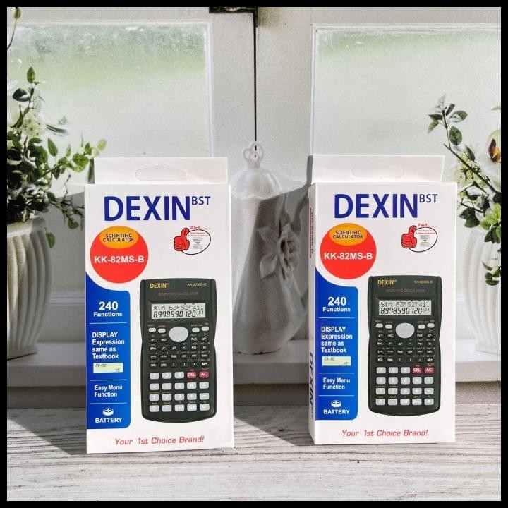 

GRATIS ONGKIR SCIENTIFIC KALKULATOR DEXIN 240 / KALKULATOR SEKOLAH HARGA TERJANGKAU