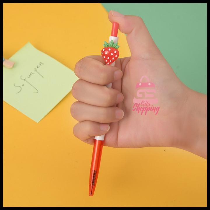 

TERBARU PULPEN GEL MOTIF FRUITS / PENA LUCU IMUT KOREAN GEL PEN - ZF2366A-2